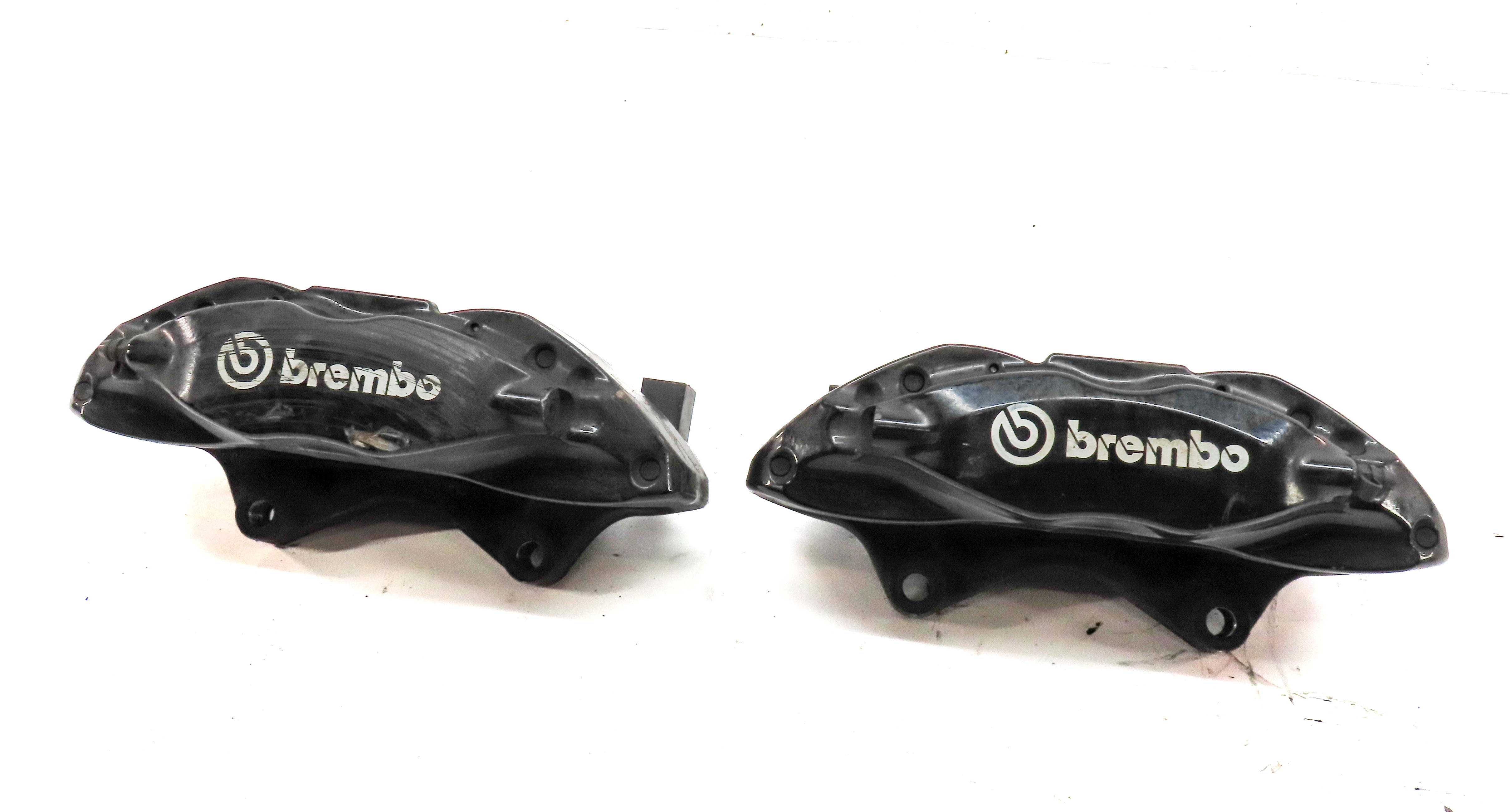 06-09 RANGE ROVER SPORT L320 4.2 SUPER FRONT LEFT RIGHT BRAKE CALIPER SET BREMBO — exact item pictured